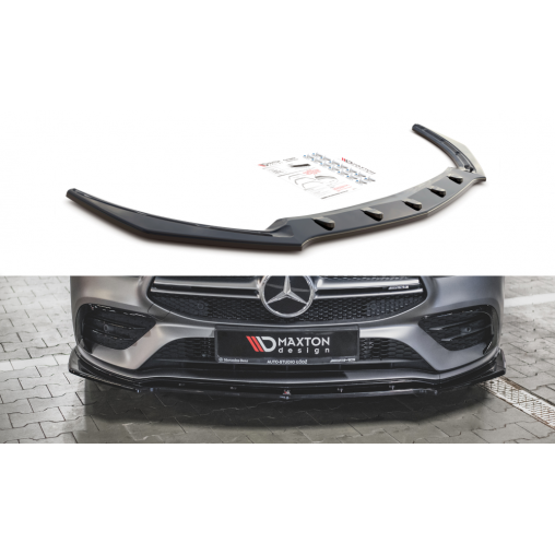 MAXTON Lame Du Pare-Chocs Avant V.2 Mercedes-AMG CLA 35 Aero C118