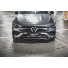 MAXTON Lame Du Pare-Chocs Avant V.2 Mercedes-AMG CLA 35 Aero C118
