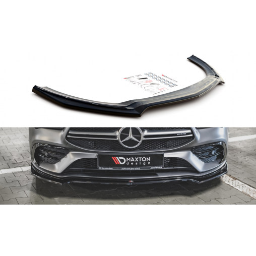 MAXTON Lame Du Pare-Chocs Avant V.1 Mercedes-AMG CLA 35 Aero C118 MAXTON Lame Du Pare-Chocs Avant V.1 Mercedes-AMG CLA 35 Aero C118
