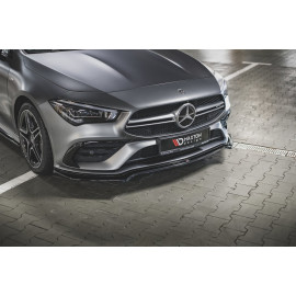 MAXTON Lame Du Pare-Chocs Avant V.1 Mercedes-AMG CLA 35 Aero C118 MAXTON Lame Du Pare-Chocs Avant V.1 Mercedes-AMG CLA 35 Aero C118