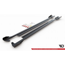 MAXTON Sports Durabilité Rajouts Des Bas De Caisse + Flaps Volkswagen Arteon R-Line
