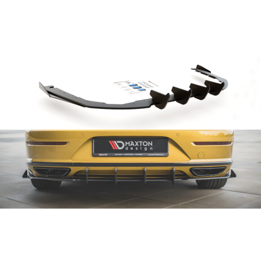 MAXTON Sports Durabilité Diffuseur Arrière Complet + Flaps Volkswagen Arteon R-Line