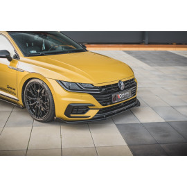 MAXTON Sport Durabilité Lame Du Pare-Chocs Avant + Flaps Volkswagen Arteon R-Line