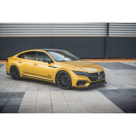 MAXTON Sport Durabilité Lame Du Pare-Chocs Avant + Flaps Volkswagen Arteon R-Line