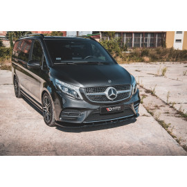 MAXTON Lame Du Pare-Chocs Avant V.2 Mercedes-Benz V-Class AMG-Line W447 Facelift