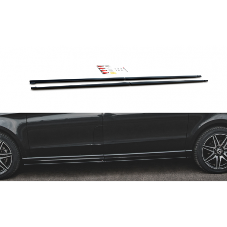 MAXTON Rajouts Des Bas De Caisse Mercedes-Benz V-Class AMG-Line W447 Facelift