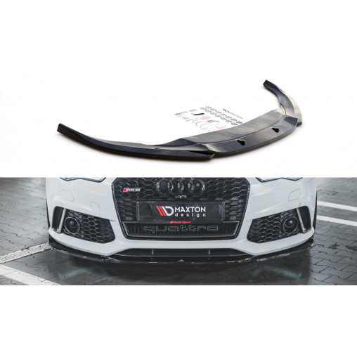 MAXTON Lame Du Pare-Chocs Avant V.3 Audi RS6 C7 MAXTON Lame Du Pare-Chocs Avant V.3 Audi RS6 C7