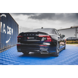 MAXTON Lames De Pare-Chocs Arrière Latérales Volvo S60 R-Design Mk3 MAXTON Lames De Pare-Chocs Arrière Latérales Volvo S60 R-Design Mk3