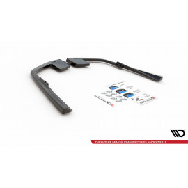MAXTON Lames De Pare-Chocs Arrière Latérales Volvo S60 R-Design Mk3 MAXTON Lames De Pare-Chocs Arrière Latérales Volvo S60 R-Design Mk3