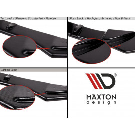 MAXTON Lames De Pare-Chocs Arrière Latérales Volvo S60 R-Design Mk3 MAXTON Lames De Pare-Chocs Arrière Latérales Volvo S60 R-Design Mk3