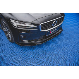 MAXTON Lame Du Pare-Chocs Avant V.2 Volvo S60 R-Design Mk3 MAXTON Lame Du Pare-Chocs Avant V.2 Volvo S60 R-Design Mk3