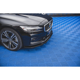 MAXTON Lame Du Pare-Chocs Avant V.2 Volvo S60 R-Design Mk3 MAXTON Lame Du Pare-Chocs Avant V.2 Volvo S60 R-Design Mk3