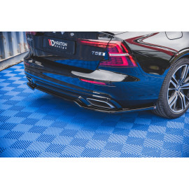 MAXTON Central Arriere Splitter Volvo S60 R-Design Mk3 MAXTON Central Arriere Splitter Volvo S60 R-Design Mk3