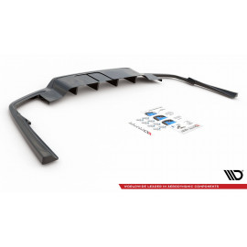 MAXTON Central Arriere Splitter (avec une barre verticale) Volvo S60 R-Design Mk3