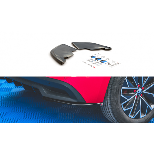 MAXTON Lames De Pare-Chocs Arrière Latérales Skoda Kamiq MAXTON Lames De Pare-Chocs Arrière Latérales Skoda Kamiq