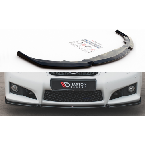MAXTON Lame Du Pare-Chocs Avant V.1 Lexus IS F Mk2 MAXTON Lame Du Pare-Chocs Avant V.1 Lexus IS F Mk2