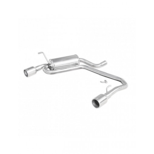 Duplex INOXCAR 406 2,0 T et 2,2 16V sorties rondes 102mm Duplex INOXCAR 406 2,0 T et 2,2 16V sorties rondes 102mm