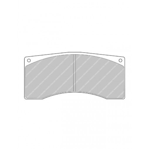 Plaquettes de frein Ferodo DS3000 F-RP3007R Plaquettes de frein Ferodo DS3000 F-RP3007R