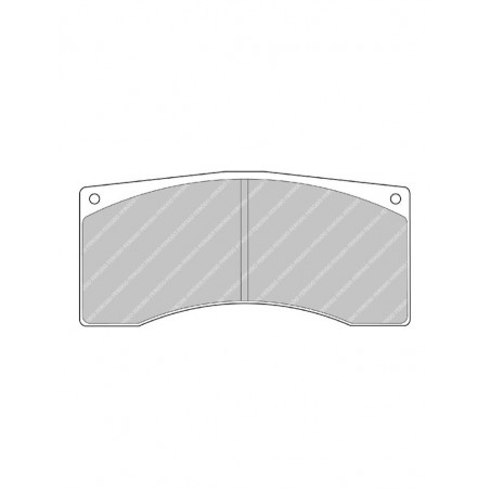 Plaquettes de frein Ferodo DS3000 F-RP3007R