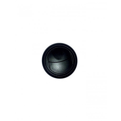 Bouche d'aération 2 volets 63mm noir Bouche d'aération 2 volets 63mm noir