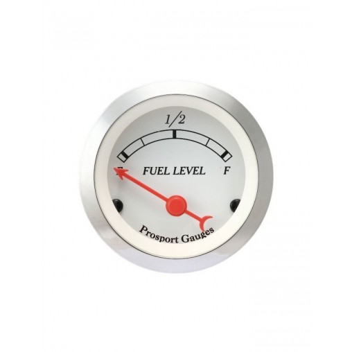 Manomètre Niveau de Carburant Prosport Classic 240-33OHM/0-90 OHM Manomètre Niveau de Carburant Prosport Classic 240-33OHM/0-90 OHM