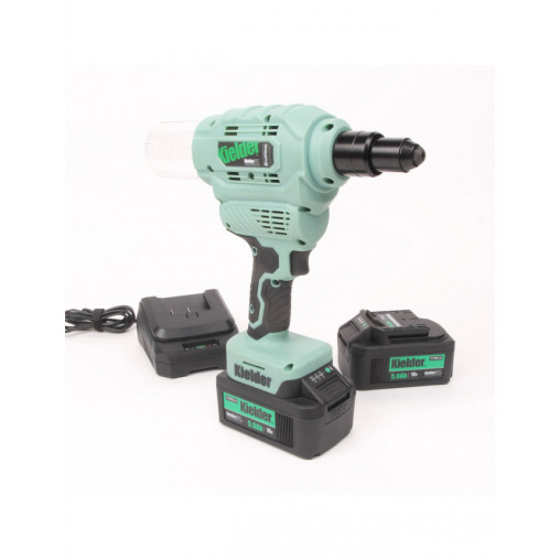 Riveteuse KIELDER 18V 2 batteries 5Ah + malette + chargeur Riveteuse KIELDER 18V 2 batteries 5Ah + malette + chargeur