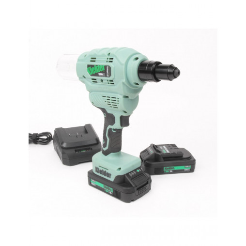 Riveteuse KIELDER 18V 2 batteries 2Ah + malette + chargeur Riveteuse KIELDER 18V 2 batteries 2Ah + malette + chargeur