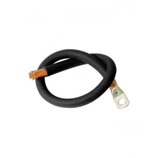 Cable / Fil pour Batterie 25mm² - 1m Noir