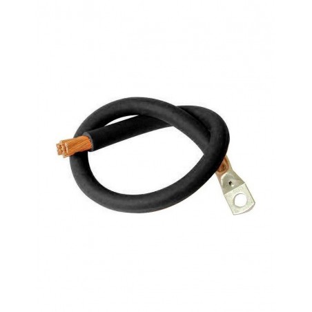 Cable / Fil pour Batterie 25mm² - 1m Noir