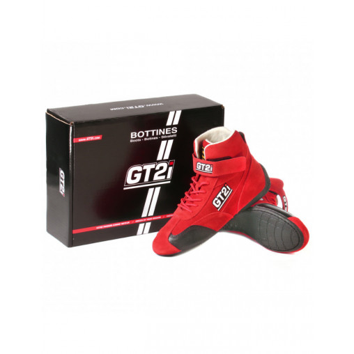 Bottines GT2i FIA Rouge Bottines GT2i FIA Rouge