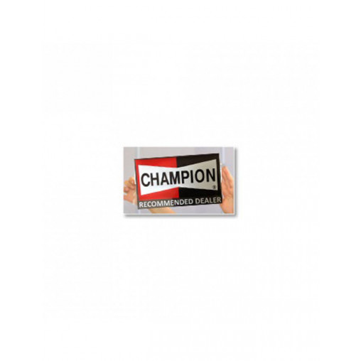 Sticker Champion pour vitre