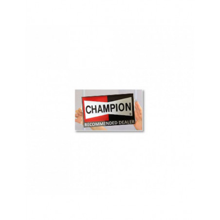 Sticker Champion pour vitre