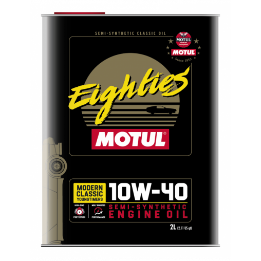 Huile moteur Classic EIGHTIES MOTUL 10w40 2 litres