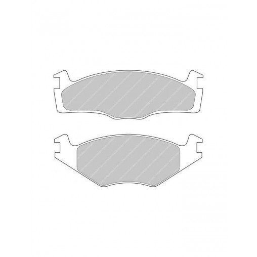 Plaquettes de Frein Ferodo DS2500 Avant Volkswagen Golf 2 GTI 16S Plaquettes de Frein Ferodo DS2500 Avant Volkswagen Golf 2 GTI 16S