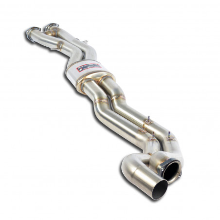 Silencieux central Twin Pipe pour BMW E46 M3 SUPERSPRINT