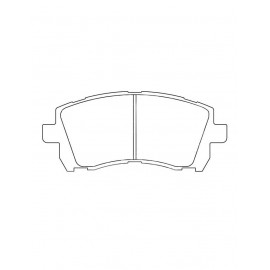 Plaquettes de Frein CL Brakes RC6 Avant Subaru 2 pistons