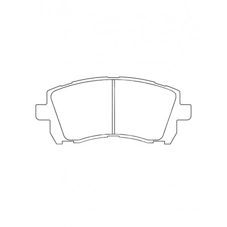 Plaquettes de Frein CL Brakes RC6 Avant Subaru 2 pistons