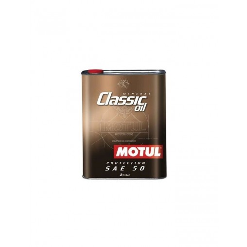 Huile Moteur Motul Classic 2L SAE 50 Minérale