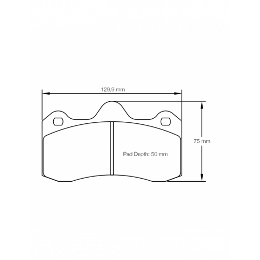 Plaquettes de frein PAGID arrière RSL29 Lotus Exige V6