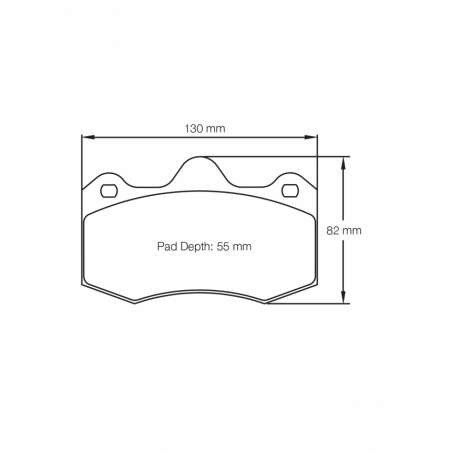 Plaquettes de frein PAGID avant RSL2 Lotus Exige V6