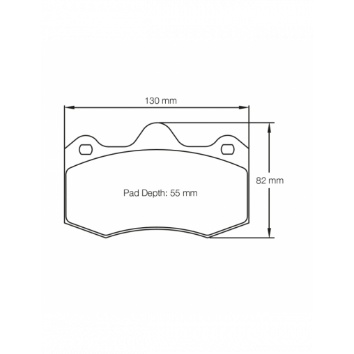 Plaquettes de frein PAGID avant RSL1 Lotus Exige V6