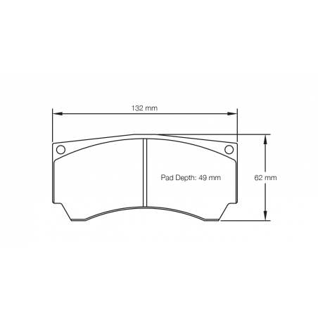 PLAQUETTES DE FREINS PAGID RSL29 AVANT PEUGEOT 308 GTI 270