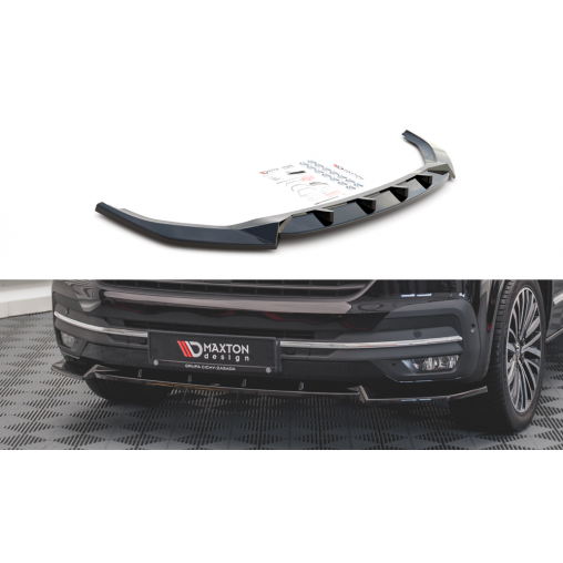 MAXTON Lame Du Pare-Chocs Avant V.1 Volkswagen T6 Facelift