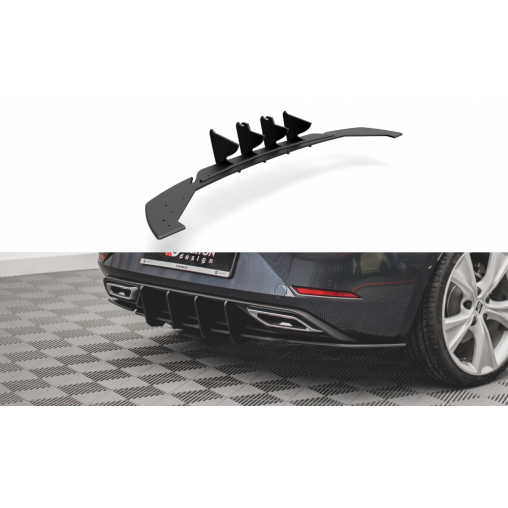 MAXTON Street Pro Central Diffuseur Arriere Seat Leon FR Hatchback Mk4 MAXTON Street Pro Central Diffuseur Arriere Seat Leon FR Hatchback Mk4