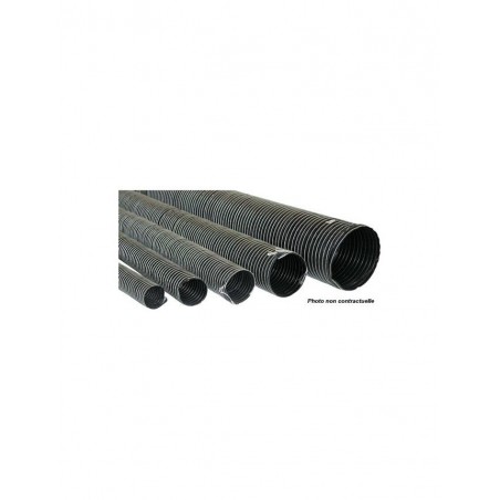 Gaine de Ventilation BOA V2 Neoprene Silicon Hoses 150°C 80mm Noir -1m