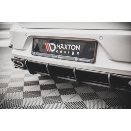 MAXTON Street Pro Central Diffuseur Arriere Volkswagen Golf R-Line Mk 7 Facelift MAXTON Street Pro Central Diffuseur Arriere Volkswagen Golf R-Line Mk 7 Facelift