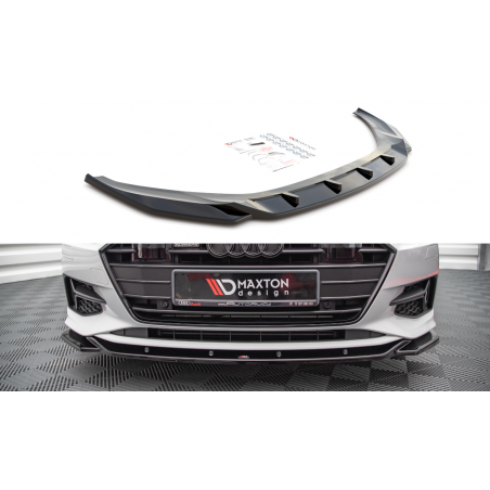 MAXTON Lame Du Pare-Chocs Avant V.1 Audi A7 C8