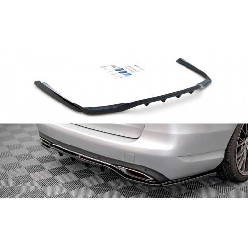 MAXTON Central Arriere Splitter (avec une barre verticale) Mercedes-Benz C W205 MAXTON Central Arriere Splitter (avec une barre verticale) Mercedes-Benz C W205