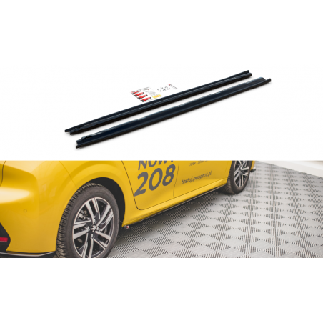 MAXTON Rajouts Des Bas De Caisse Peugeot 208 Mk2