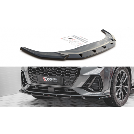 MAXTON Lame Du Pare-Chocs Avant V.2 Audi Q3 Sportback S-Line